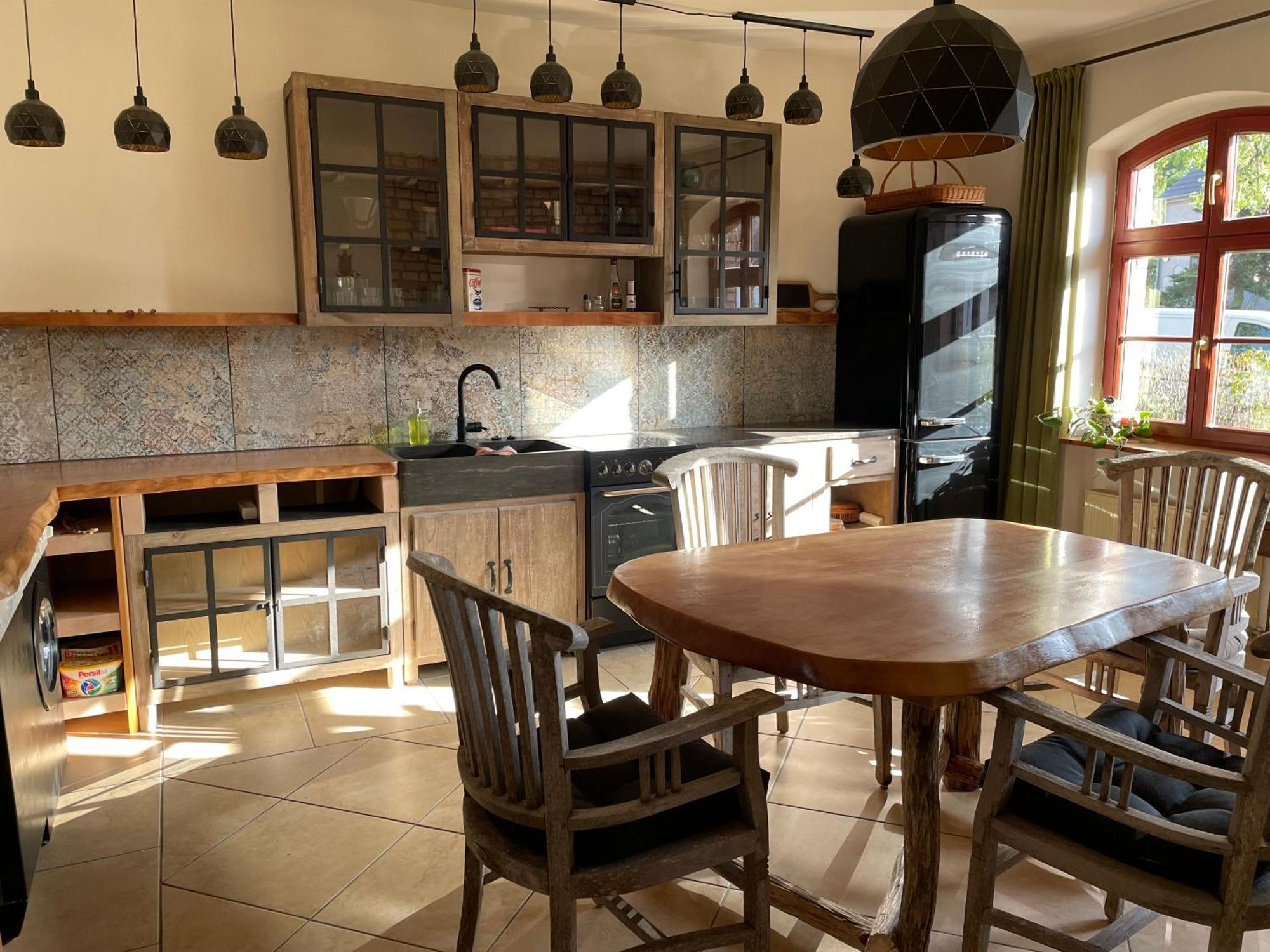 Quartier Im Gutshaus Appartement Wustermark Buitenkant foto